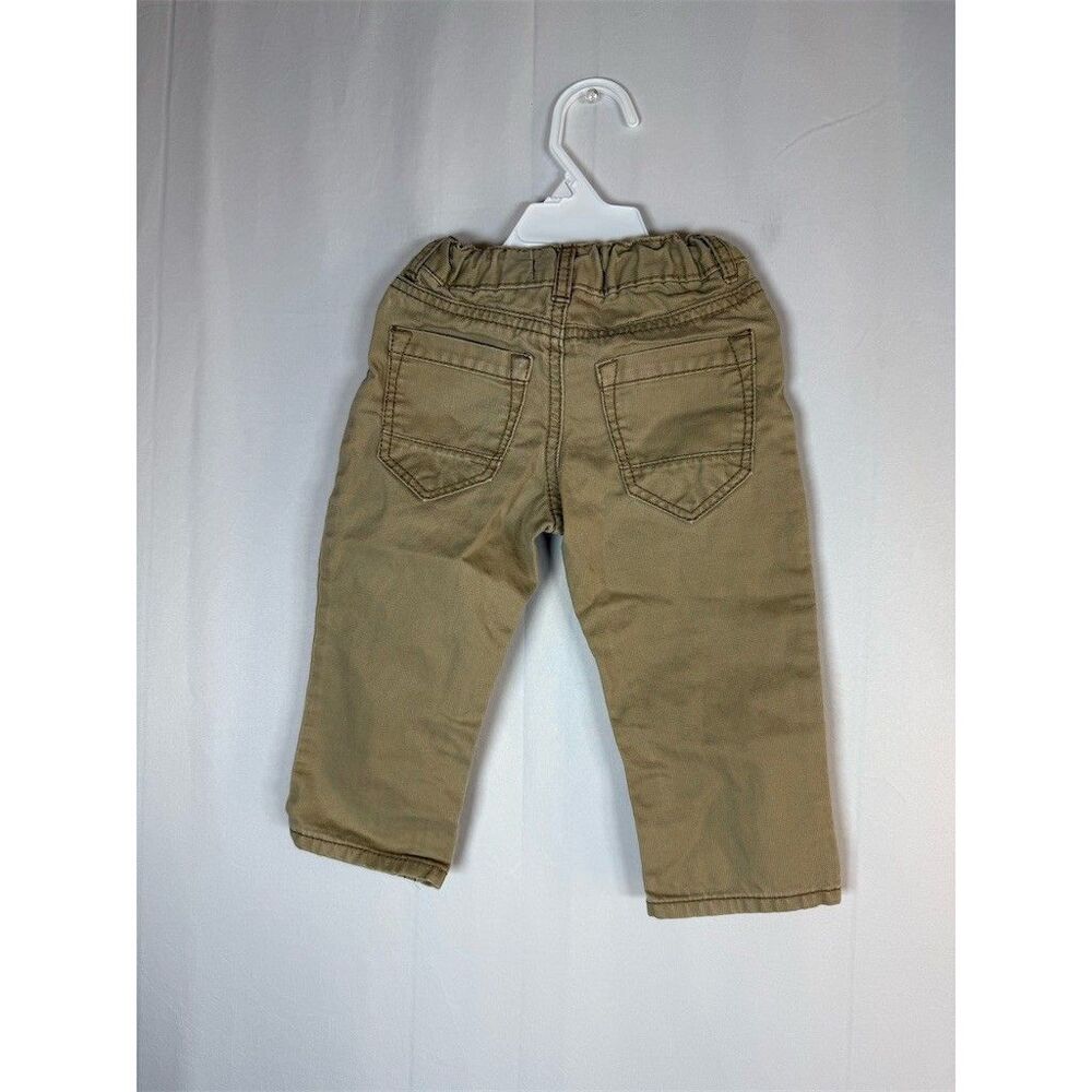OshKosh B'gosh Toddler Unisex Jeans Tan Slim Straight 5-Pocket Elastic Waist - Picture 6 of 15